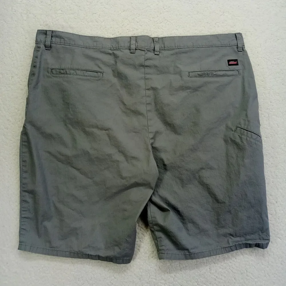 Dickies Shorts Mens 44 Gray Ripstop Multi‎ Pocket Gray Cotton Spandex GR622RSM